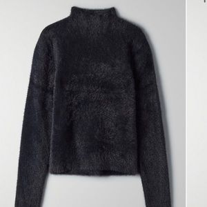 ARITZIA BABATON KUMA SWEATER BLACK